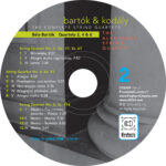 bartók & kodály: complete string quartets | disc two artwork