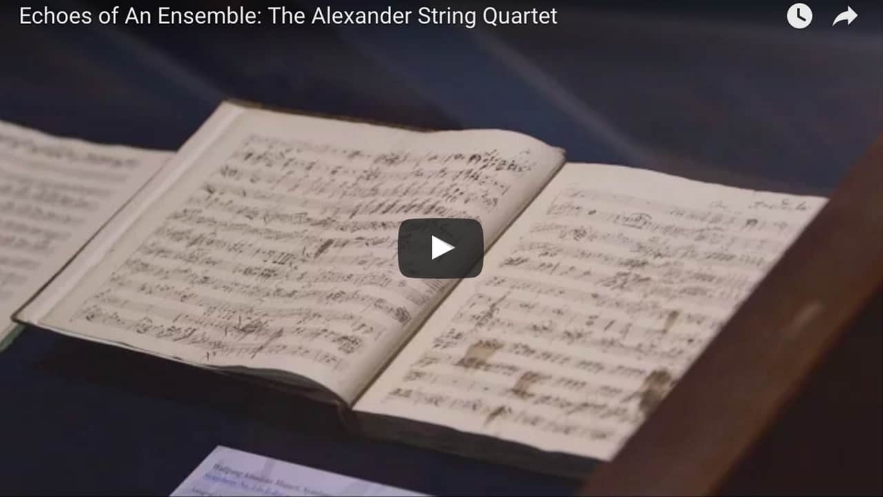 An Alexander String Quartet Documentary