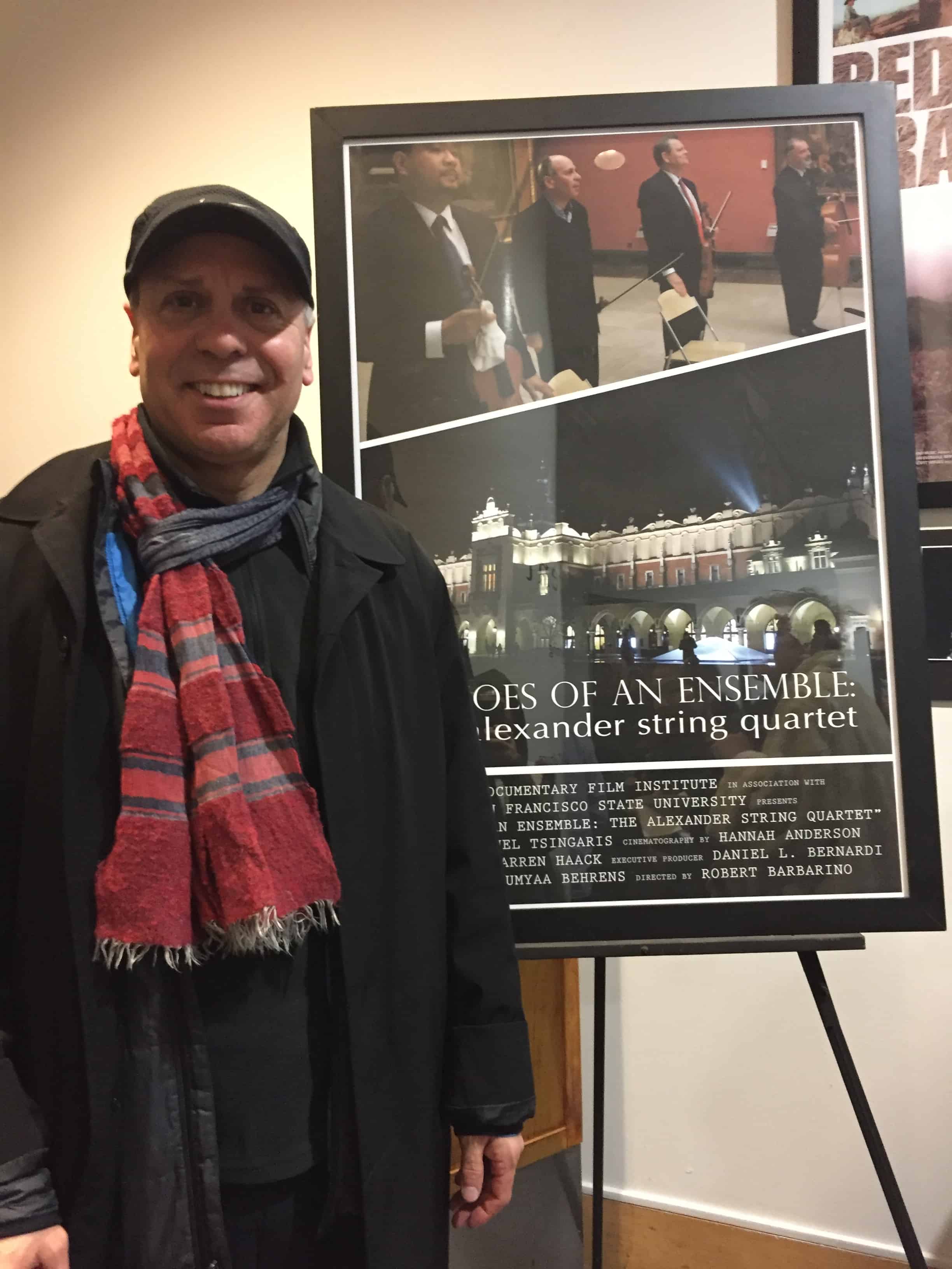 Fred at the “Echoes of an Ensemble” Premiere!