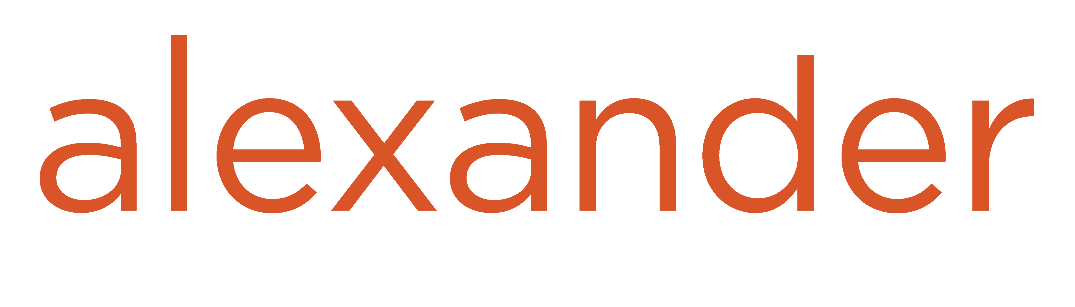 The Alexander String Quartet (logo typed text)